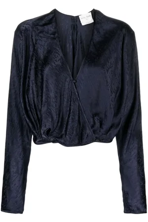 FORTE FORTE Gemusterte Bluse