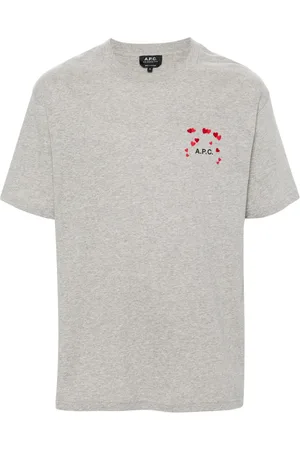 A.P.C. T-Shirt mit Logo-Print