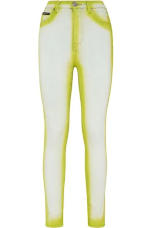 Philipp Plein Super Fluo High-Wasit-Jeggings