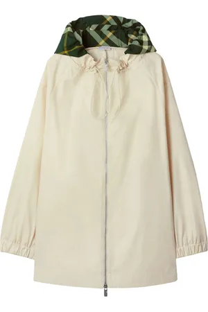 Burberry Karierter Parka im Layering-Look