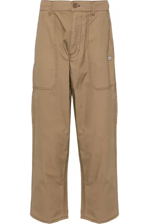Chocoolate Straight-Leg-Hose im Workwear-Look