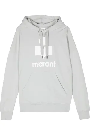 Isabel Marant Miley Hoodie mit beflocktem Logo
