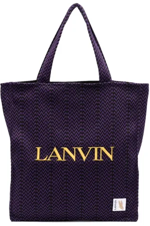 Lanvin X Future Shopper mit Logo-Stickerei