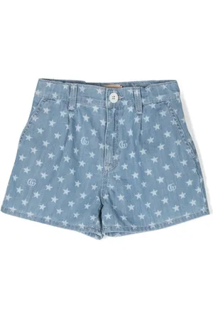 Gucci Jeans-Shorts mit Sterne-Print