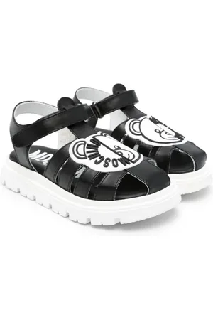 Moschino Sandalen mit Leo Teddy-Applikation