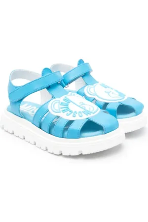 Moschino Sandalen mit Leo Teddy-Applikation