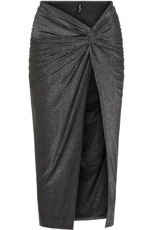 Karl Lagerfeld Signature Sarong mit Glitter-Optik