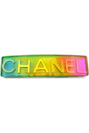 CHANEL 1997 Haarspange mit Logo-Verzierung