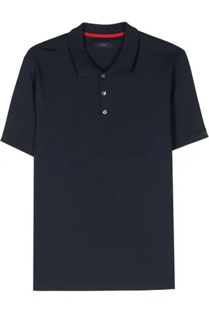 FAY Poloshirt mit Logo-Patch
