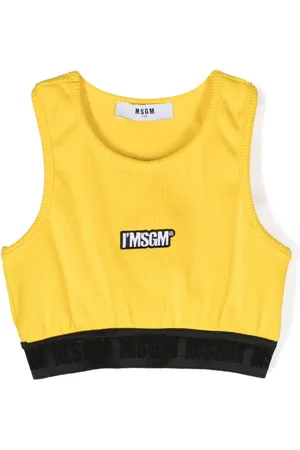 Msgm Geripptes Tanktop
