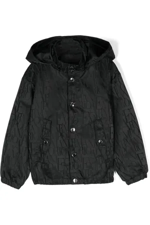 Emporio Armani Kapuzenjacke mit Jacquard-Logo