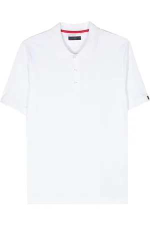 FAY Poloshirt mit Logo-Patch