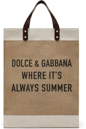 Dolce & Gabbana Shopper mit Logo-Print