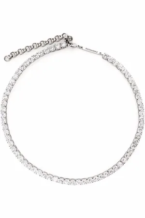 Dsquared2 Halskette mit Kristallen