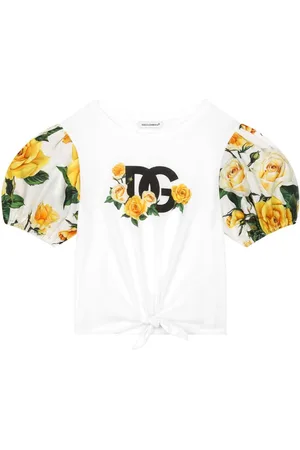 Dolce & Gabbana T-Shirt mit Rosen-Print