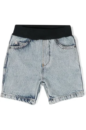 Emporio Armani Jeans-Shorts mit geripptem Bund