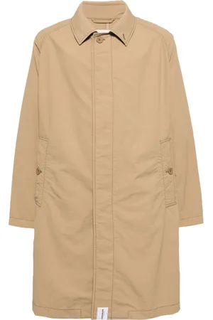 Chocoolate Einreihiger Trenchcoat
