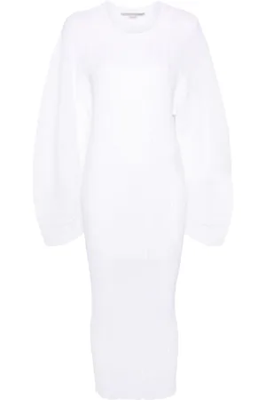 Stella McCartney Plissiertes Midikleid