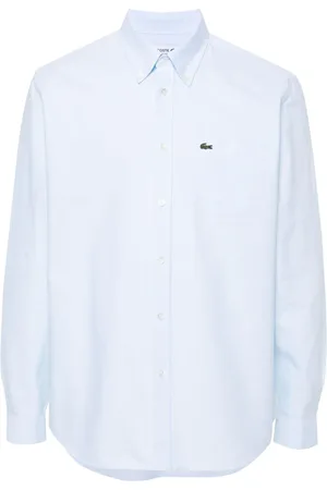 Lacoste Hemd mit Logo-Patch