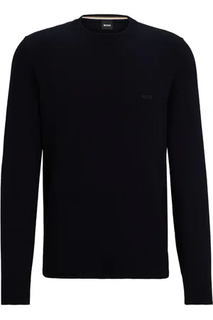 HUGO BOSS Pullover mit Logo-Stickerei