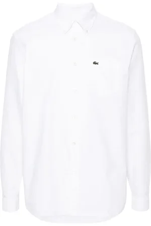 Lacoste Hemd mit Logo-Patch