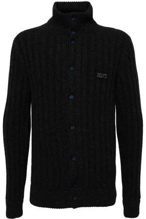 Kiton Cardigan mit Logo-Stickerei