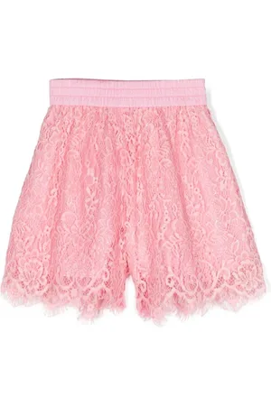 MONNALISA Shorts aus Kordelspitze mit Pailletten