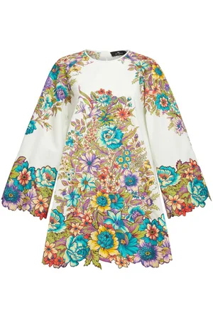 Etro Minikleid mit Blumen-Print