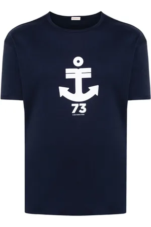 Fursac T-Shirt mit geflocktem Logo