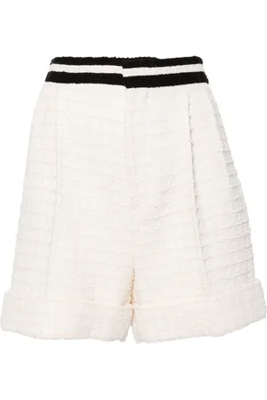 Gucci Tweedshorts mit Waffelstrick-Optik