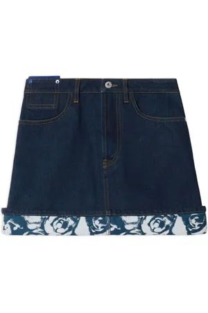 Burberry Japanese Minirock aus Denim