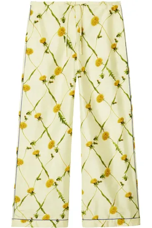 Burberry Seidenhode mit Print