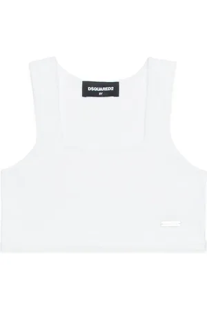 Dsquared2 Cropped-Top mit eckigem Ausschnitt