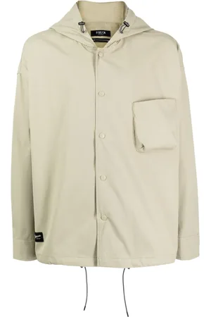 FIVE CM Kapuzenjacke mit Logo-Patch