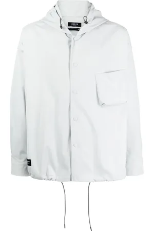 FIVE CM Kapuzenjacke mit Logo-Patch
