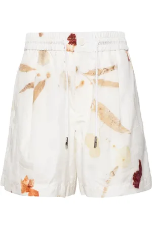 Feng Chen Wang Shorts mit abstraktem Print