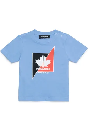 Dsquared2 T-Shirt mit Ahornblatt-Print