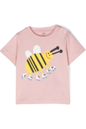 Stella McCartney T-Shirt mit Bienen-Print