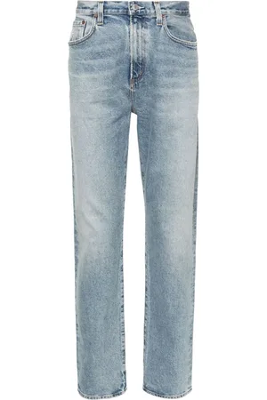 AGOLDE Halbhohe Curtis Tapered-Jeans