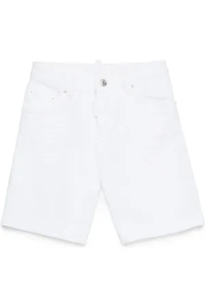 Dsquared2 Halbhohe Jeans-Shorts