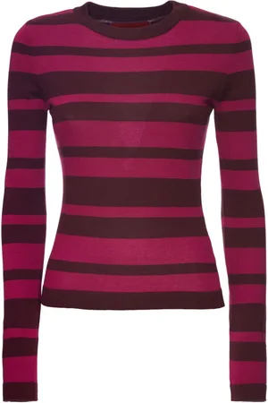 La DoubleJ Gestreifter Pullover