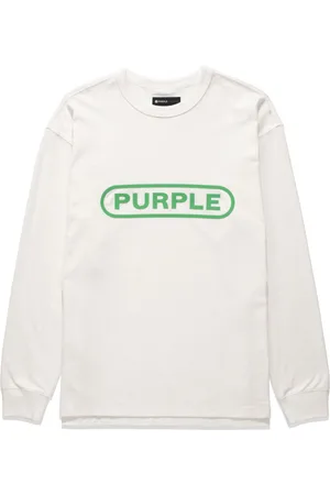 Purple Brand Sweatshirt mit Logo-Print
