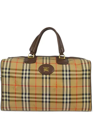 Burberry 1990-2000er pre-owned Boston Handtasche mit House-Karo