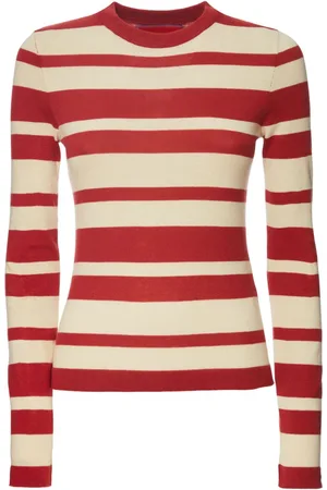 La DoubleJ Gestreifter Pullover