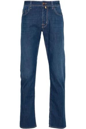Jacob Cohen Halbhohe Slim-Fit-Jeans