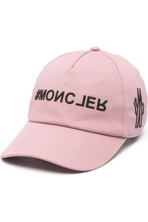 Moncler Hut mit Logo-Applikation