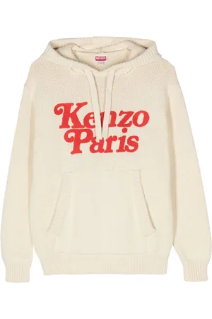 Kenzo X Verdy grob gestrickter Hoodie