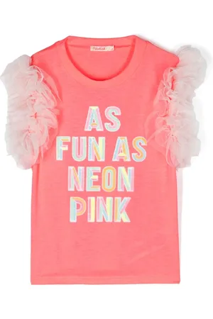 Billieblush T-Shirt mit Slogan-Applikation