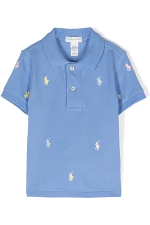 Ralph Lauren Poloshirt mit Polo Pony-Stickerei