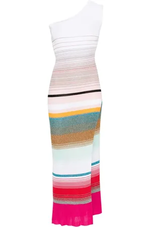 Missoni One-Shoulder-Maxikleid